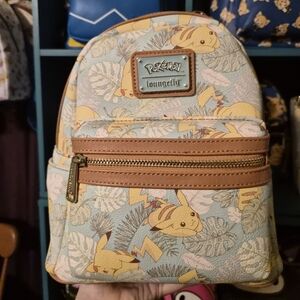 Loungefly Pokémon Pikachu Pastel Mini Backpack Read Desc
